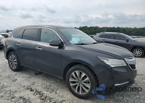2016 Acura Mdx Technology из США, поврежденный, VIN 5FRYD3H44GB004515